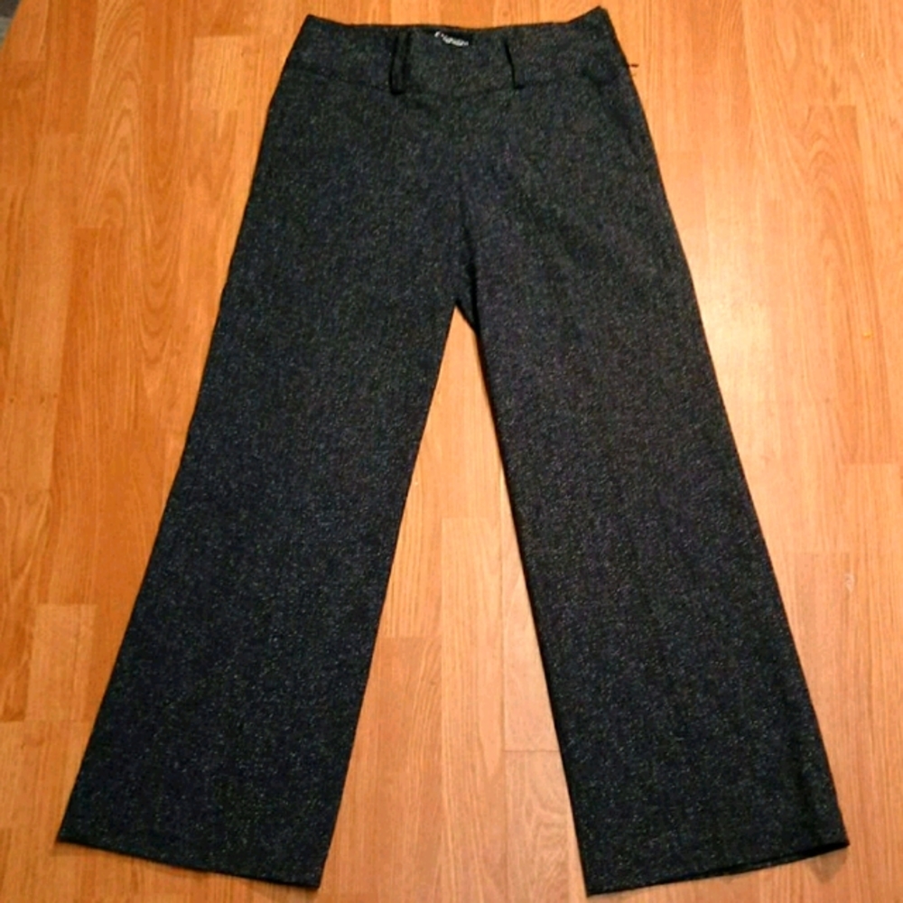 Pre-Owned Women's Sharagano Charcoal Dress Pants | Size 8 | Excellent Condition